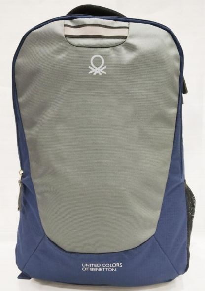Premium Laptop Bag – Navy Blue & Grey Color