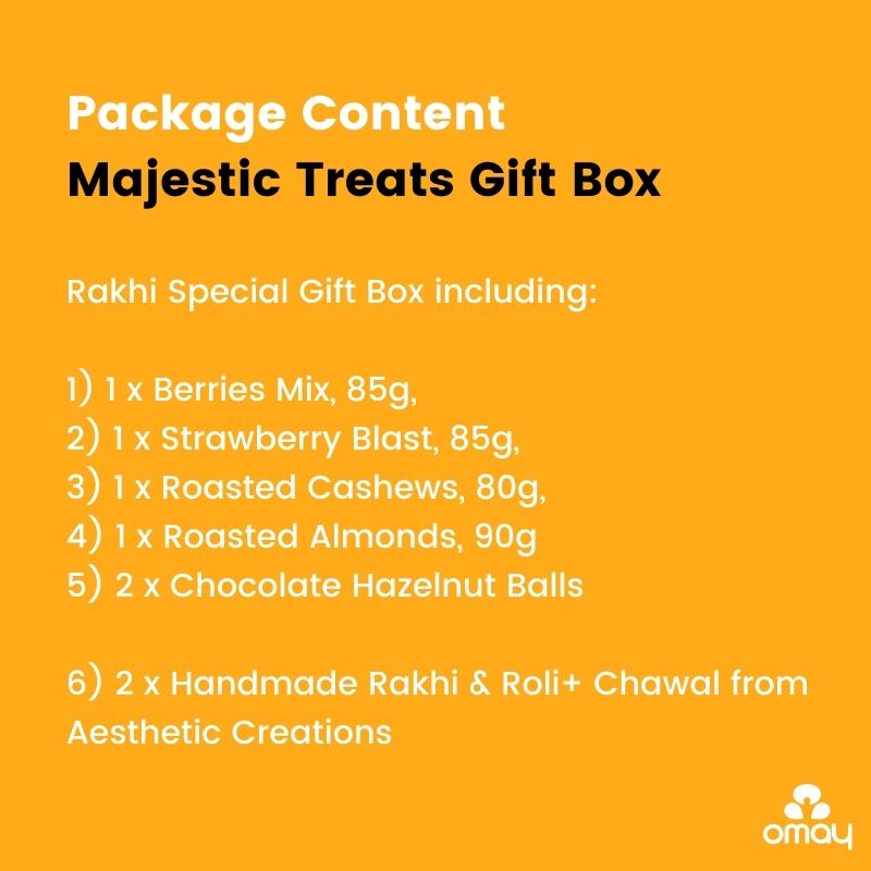 Majestic Treats Rakhi Gift Box