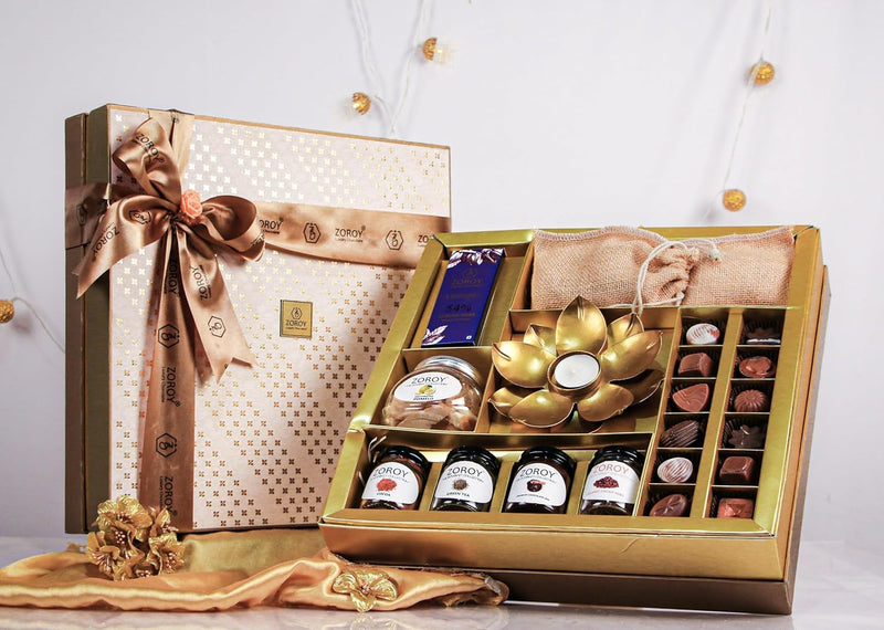 The Elegance Gift Hamper With Assorted Goodies