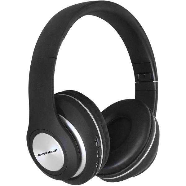 Ambrane-WH-74 Over The Ear Wireless Headphones With Mic & FM