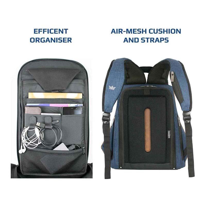 Blue Ghost Anti-Theft Laptop Backpack