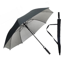 Big Umbrella for Men and Women, 27 Inches, Black