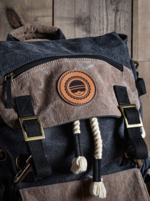 TERRA NOVA EXPLORER VICTOR UPCYCLED CANVAS BACKPACK
