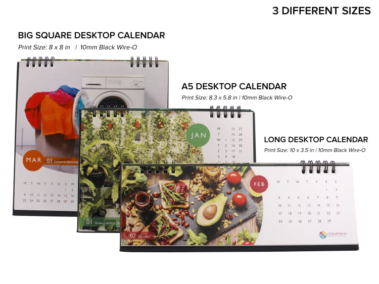 Wire-O Desk Calendars