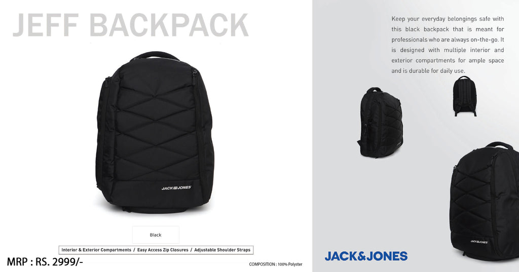 Jack & Jones Hudson Laptop Bag - Promotional Wears