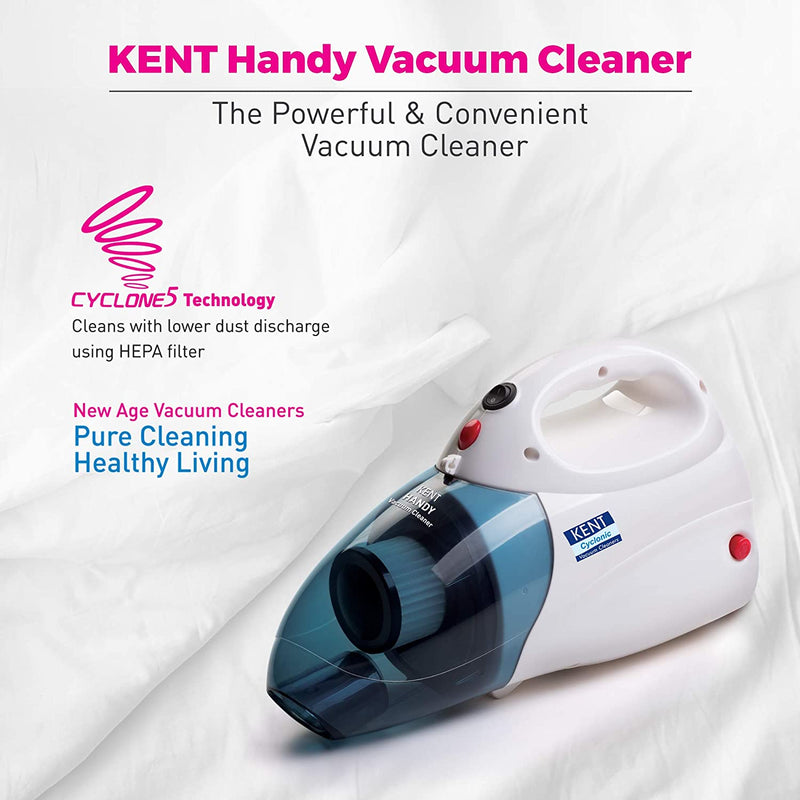 KENT - Handy Vacuum Cleaner White