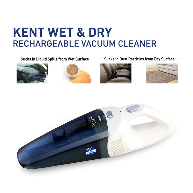 Kent Wet and Dry Rechargeable Vacuum Cleaner,