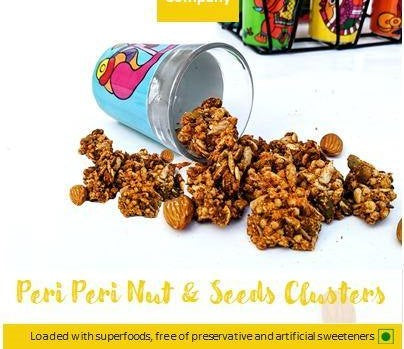 Peri Peri Nut And Seeds Clusters