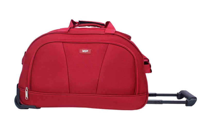 Buy Skyline Red Polyester-Nylon 20 Inch Luggage Travel Duffel Trolley Bag  with 2 Wheels Online at Best Prices in India - JioMart.