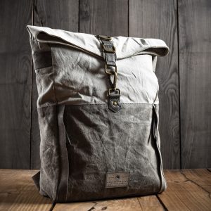CHARLIE BACKPACK: UPCYCLED ECO-FRIENDLY CANVAS BAG FOR MEN & WOMEN