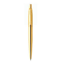 Parker jotter london gold ball pen with gold trim