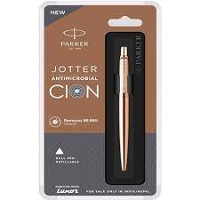 Parker jotter antimicrobial ball pan with copper ion plated