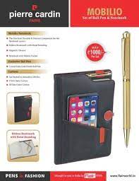 Pierre Cardin Mobilio Set of Ball Pen and a Notebook