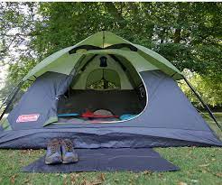 Coleman Sundome Camping Green Tents