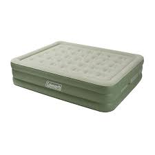 Coleman Synthetic Maxi Inflatable Comfort Raised King Airbed for Indoor and Outdoor Use (Green)