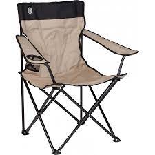 Coleman Polyester Standard Quad Lightweight Camping Chair, Foldable and Portable, for Outdoors Green