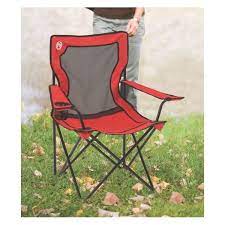 Coleman Camping Broadband Quad Chair with Mesh Back and Seat