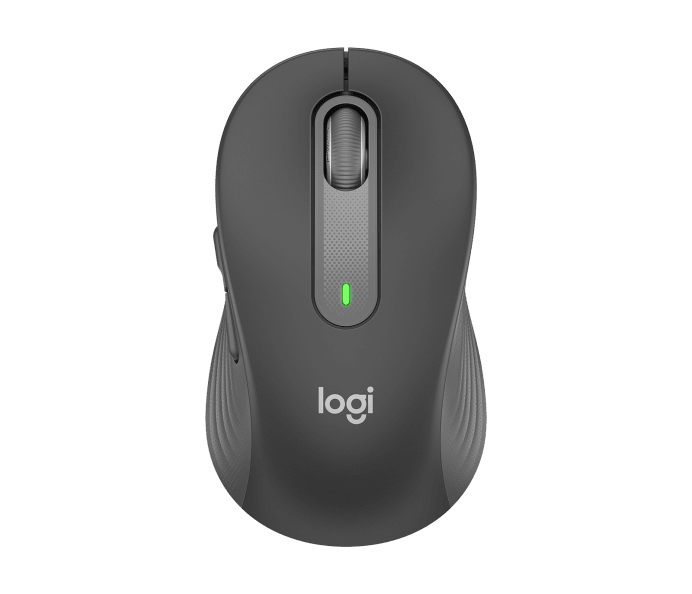 Logitech Signature M650 Wireless Mouse - for Small to Medium Sized Hands, 2-Year Battery, Silent Clicks, Customisable Side Buttons, Bluetooth -Graphite