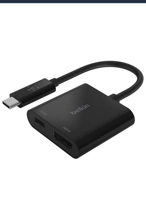 Belkin Usb-C To Hdmi And Charge Adapter Avc002Bt
