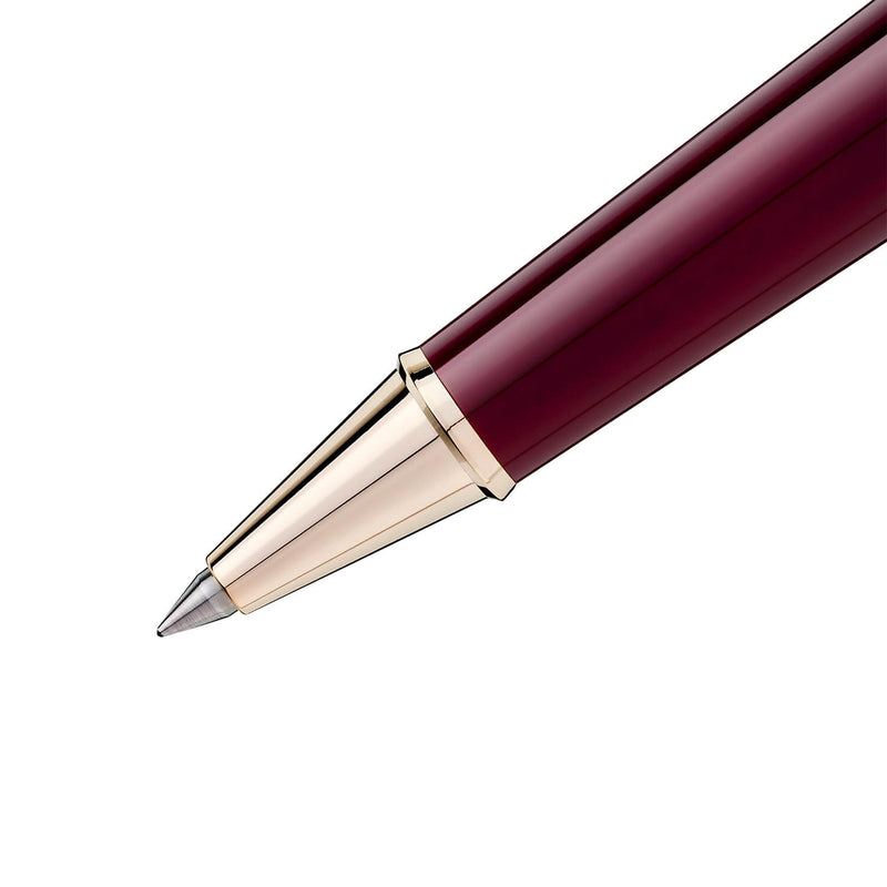 Montblanc Special Edition 125300 Le Petit Prince And The Planet Doué Classique Rollerball Pen – Burgundy With Champagne Gold Trims