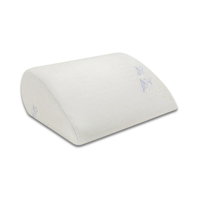 Zeno - Memory Foam & HR Foam Wedge Pillow - Small Size - Round - Medium Firm